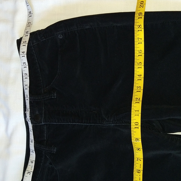 Universal Thread Black Velvet Velour High-Rise Skinny Pants Size 10/30R - Picture 11 of 17